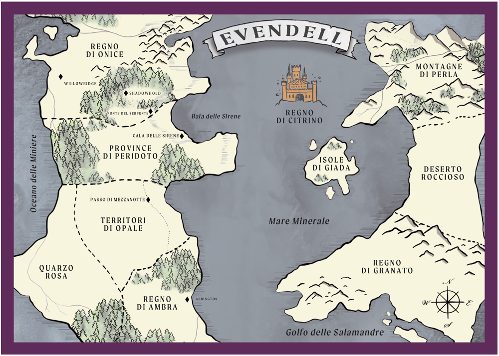 Mappa di "Un alba di onice"